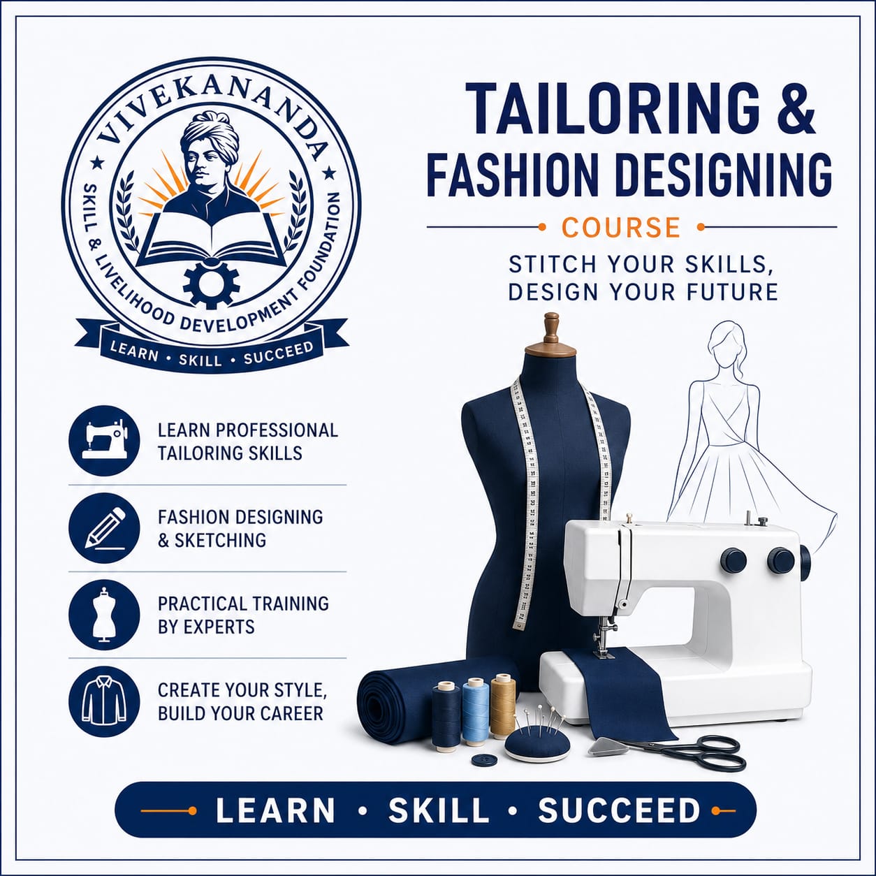 Tailoring & Fashion Designing